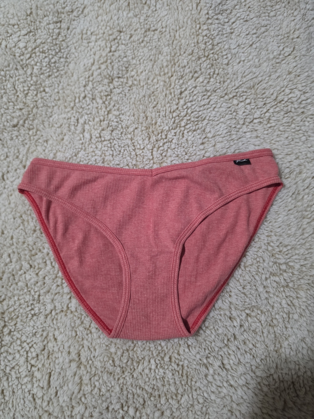 PINK Victoria's Secret Ribbed Cotton Panty